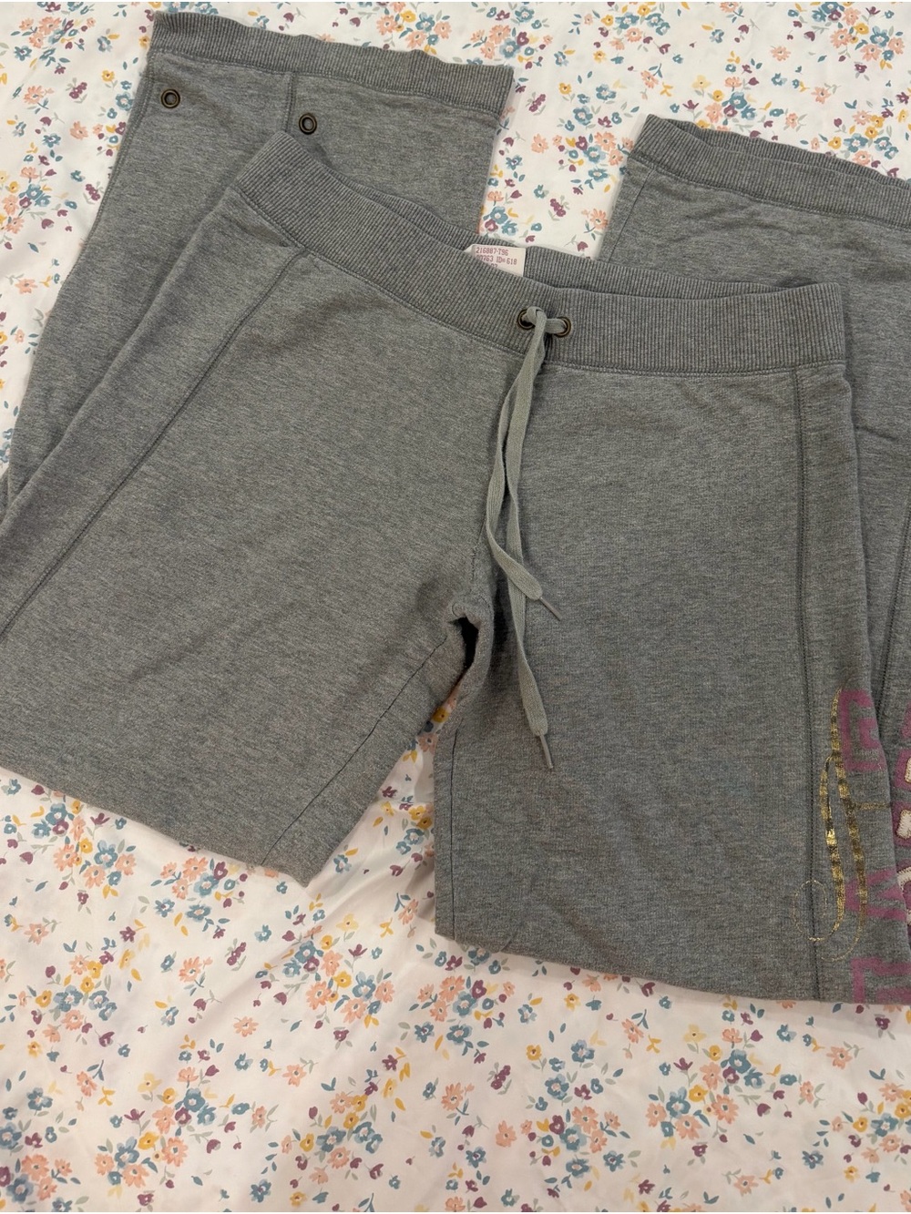PINK Victoria's Secret Gray Drawstring Girls' Shorts